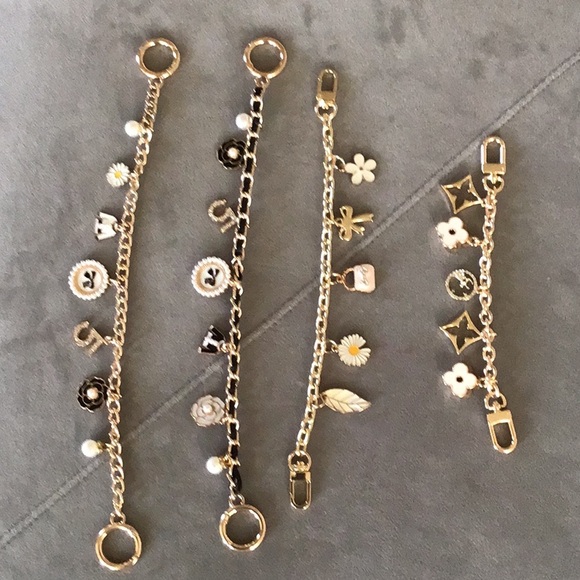 unbranded Accessories Bag Extender Charm Gold Tone Sold Per Piece